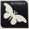 Butterfly glitter tattoo