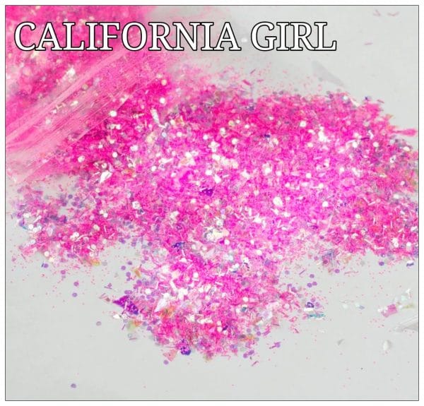 CALIFORNIA GIRL GLITTER COLOUR