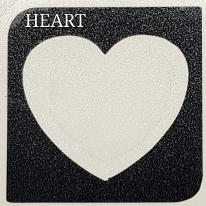 Heart Glitter tattoo