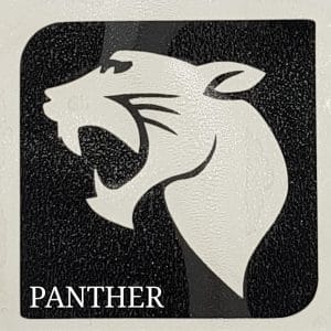 PANTHER Glitter Tattoo Kit
