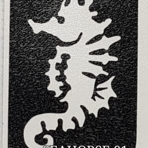 SEAHORSE 01 Glitter Tattoo Kit